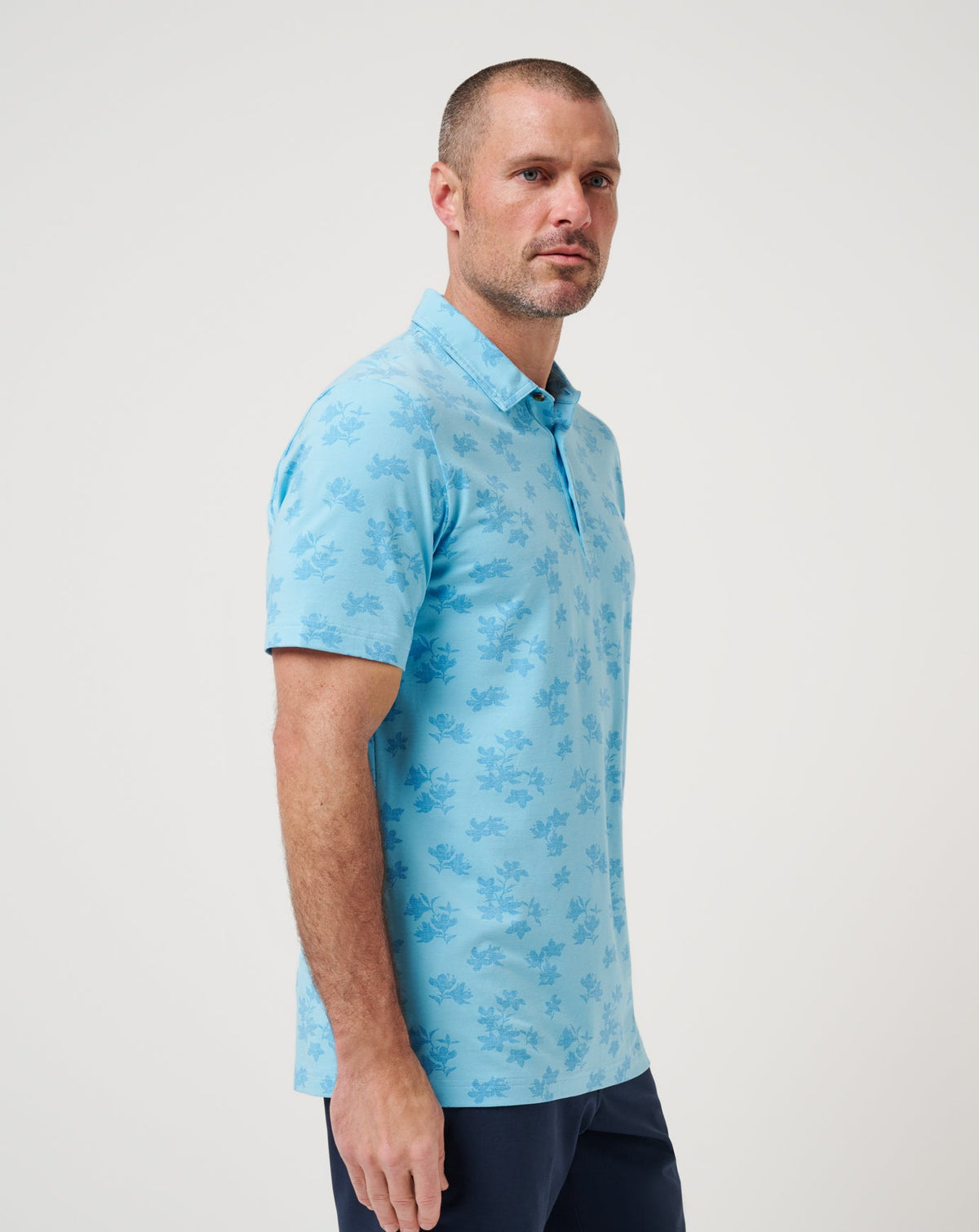 Port Day Polo Air Blue | Travis Mathew Recommended