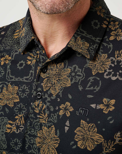 Speaking My Language Polo Black | Travis Mathew Great Value