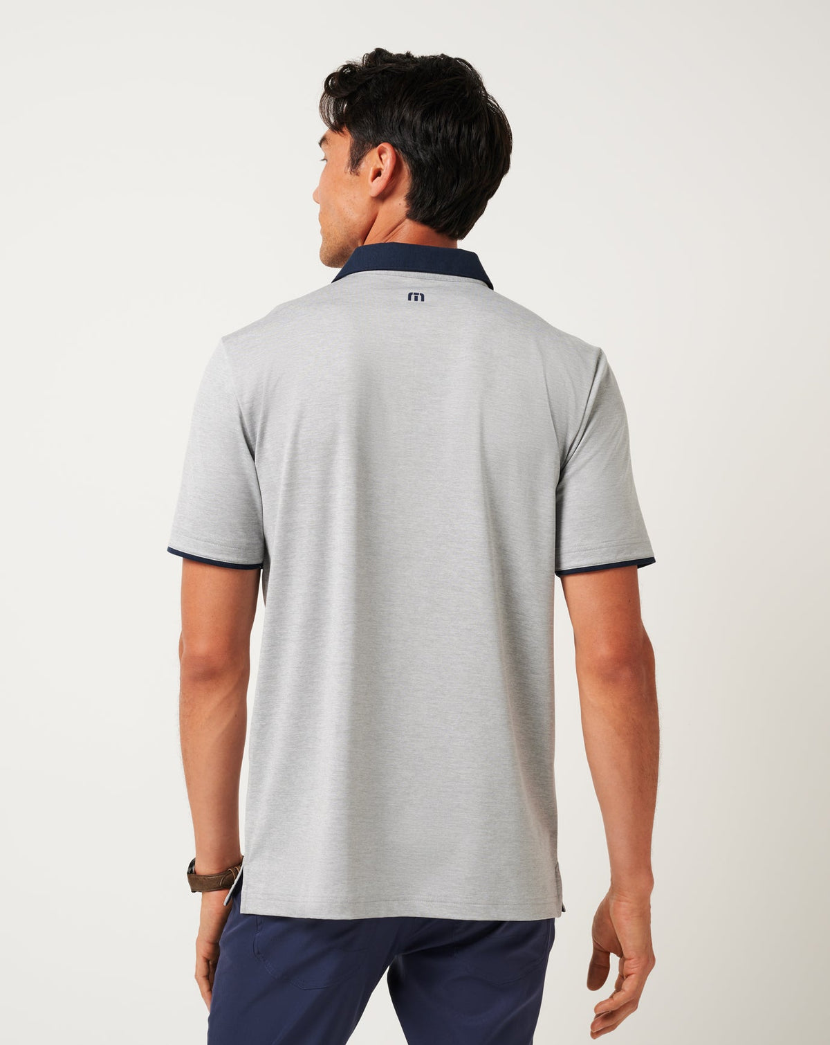 Call It Off Polo Heather Medium Grey | Travis Mathew New