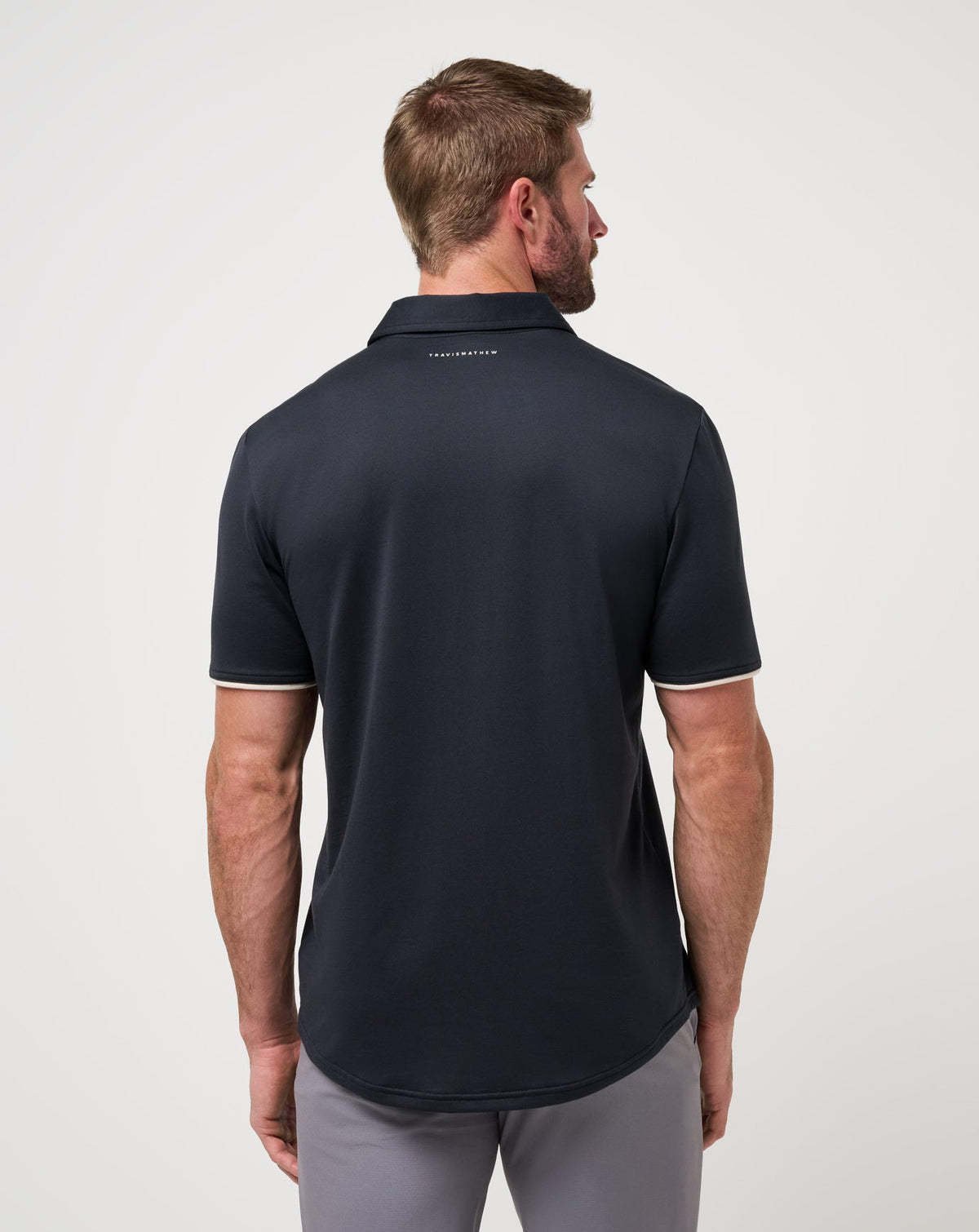 Featherweight On The Grind Polo Black | Travis Mathew Value