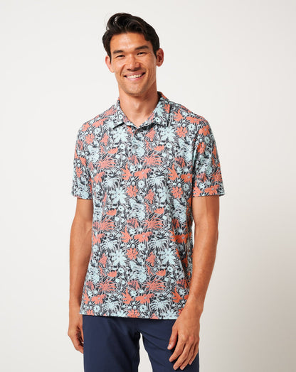 Featherweight Sands Polo Heather Medium Grey | Travis Mathew Discount