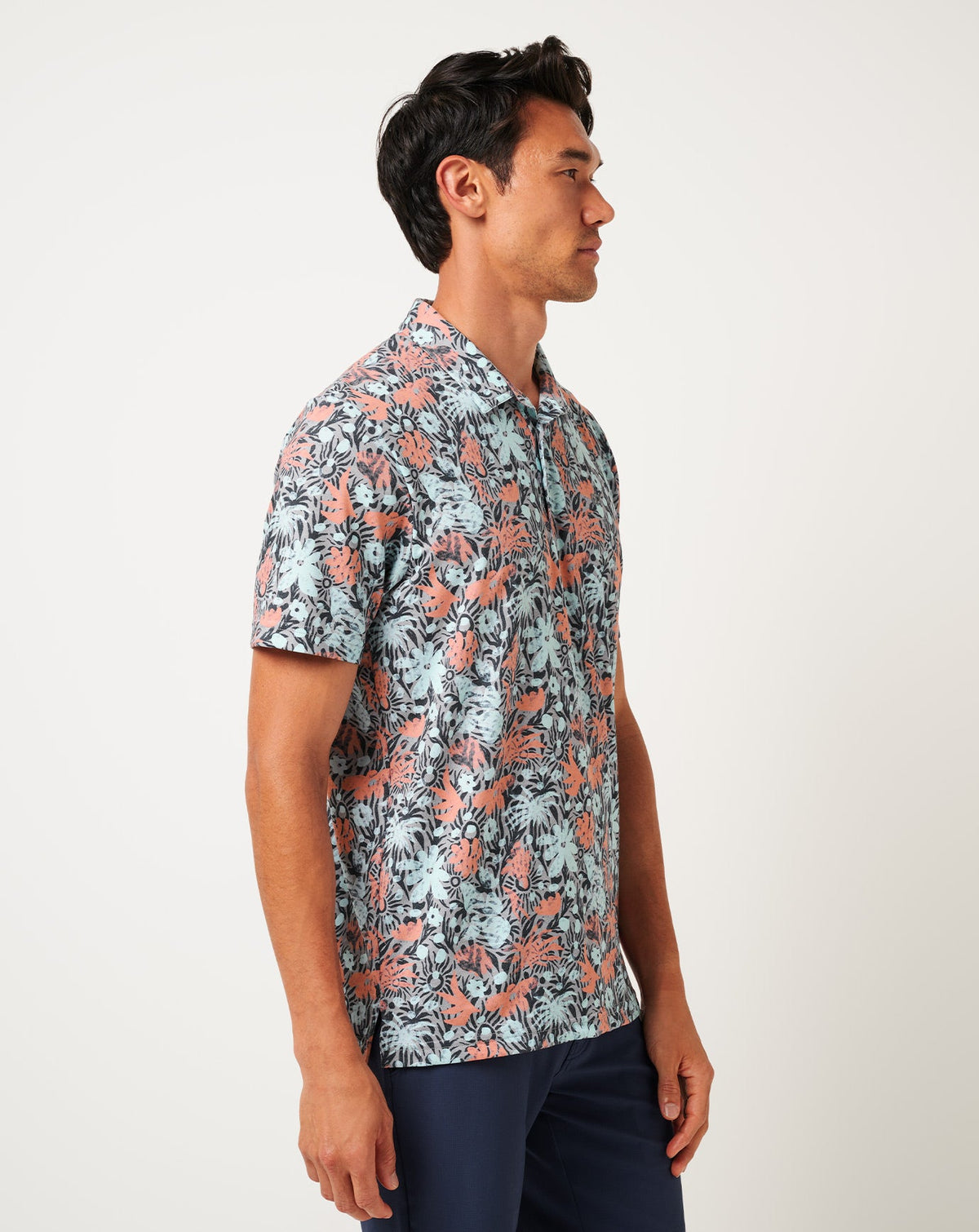 Featherweight Sands Polo Heather Medium Grey | Travis Mathew Discount