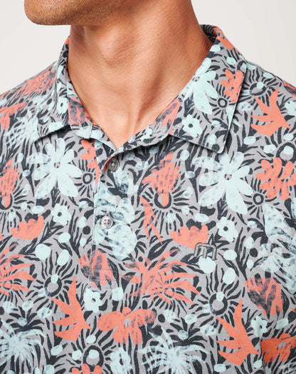 Featherweight Sands Polo Heather Medium Grey | Travis Mathew Discount