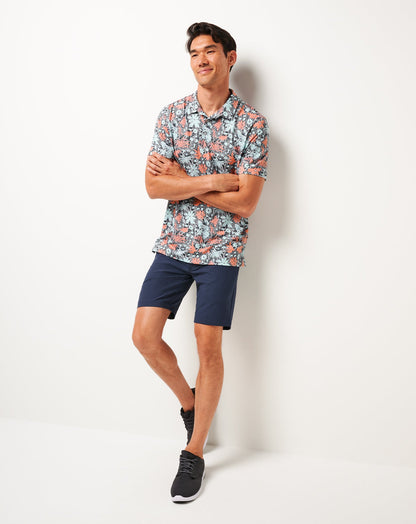 Featherweight Sands Polo Heather Medium Grey | Travis Mathew Discount