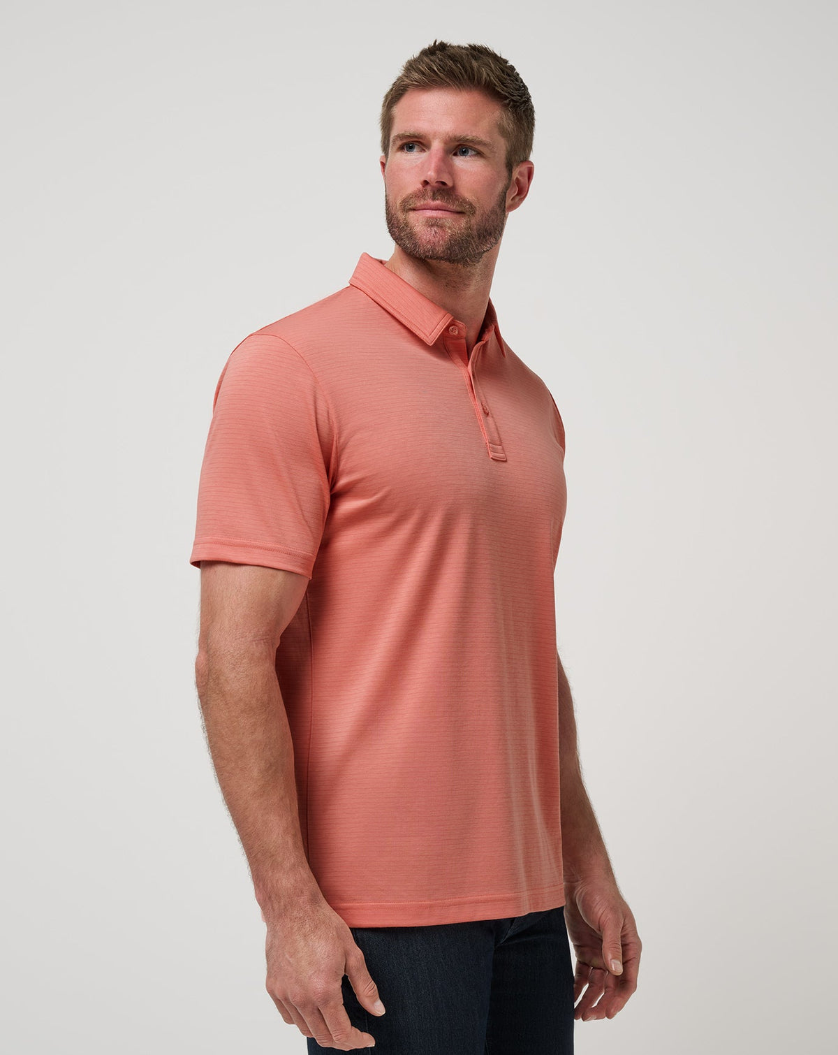 On Our Way Polo Terra Cotta | Travis Mathew Smart Buy