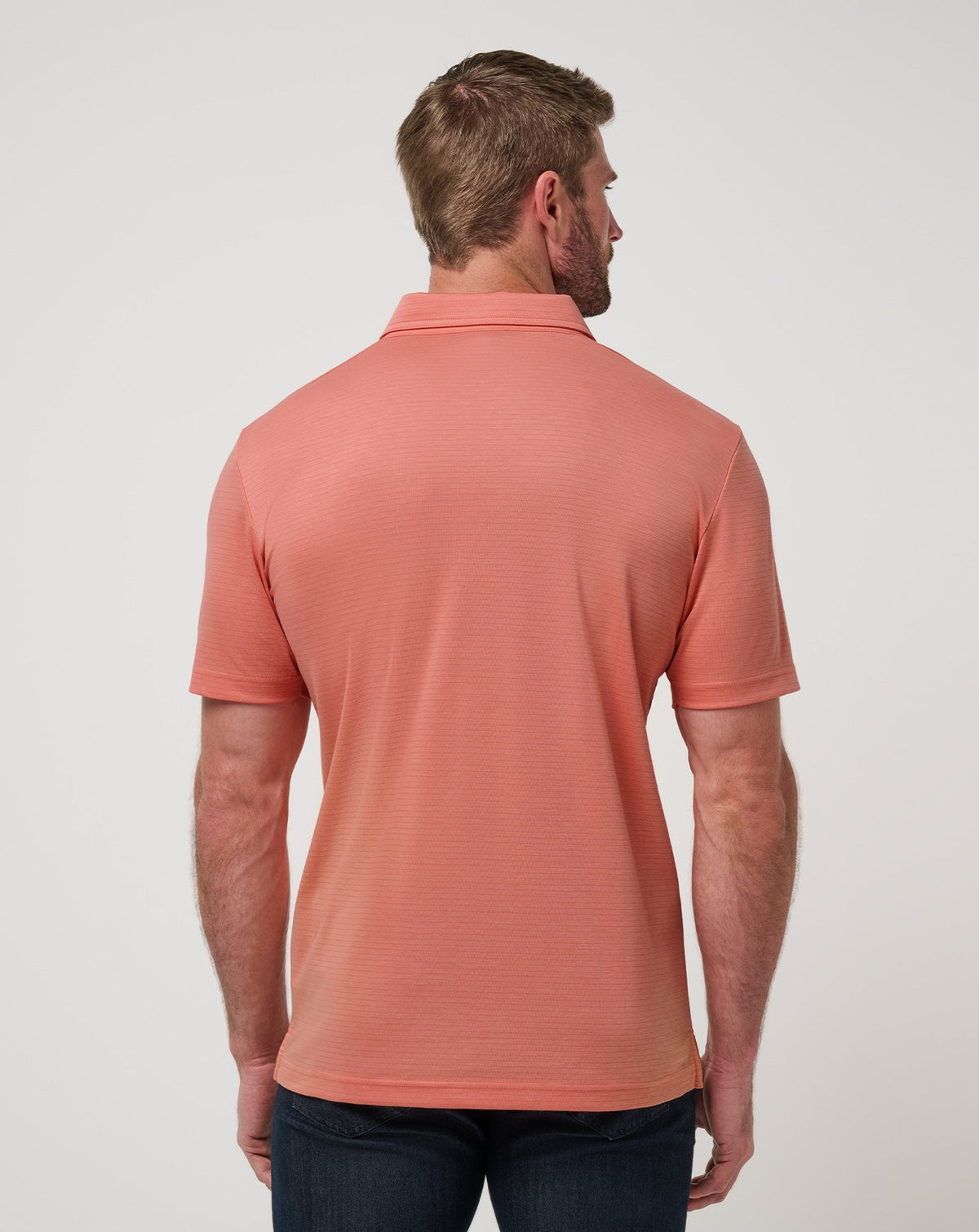 On Our Way Polo Terra Cotta | Travis Mathew Smart Buy