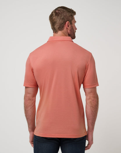 On Our Way Polo Terra Cotta | Travis Mathew Smart Buy