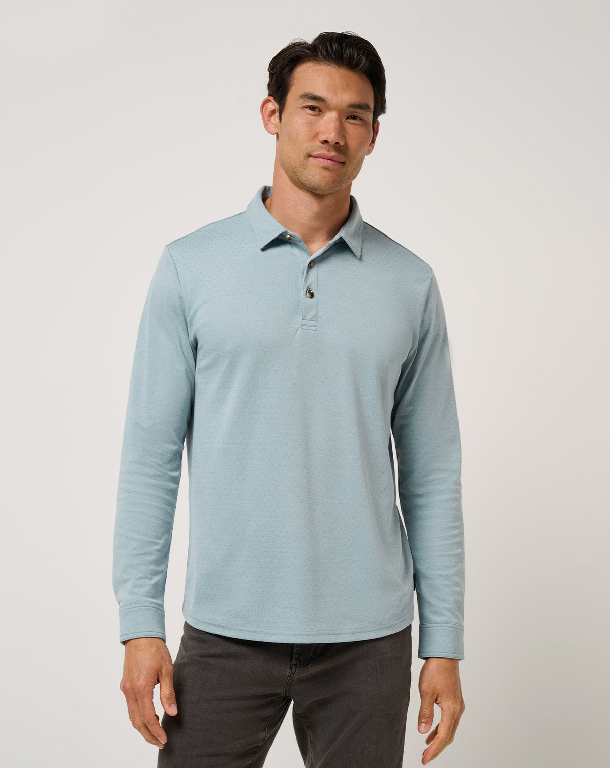 Handsome Town Long Sleeve Polo Arona | Travis Mathew Featured