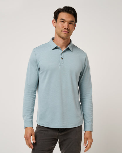 Handsome Town Long Sleeve Polo Arona | Travis Mathew Featured