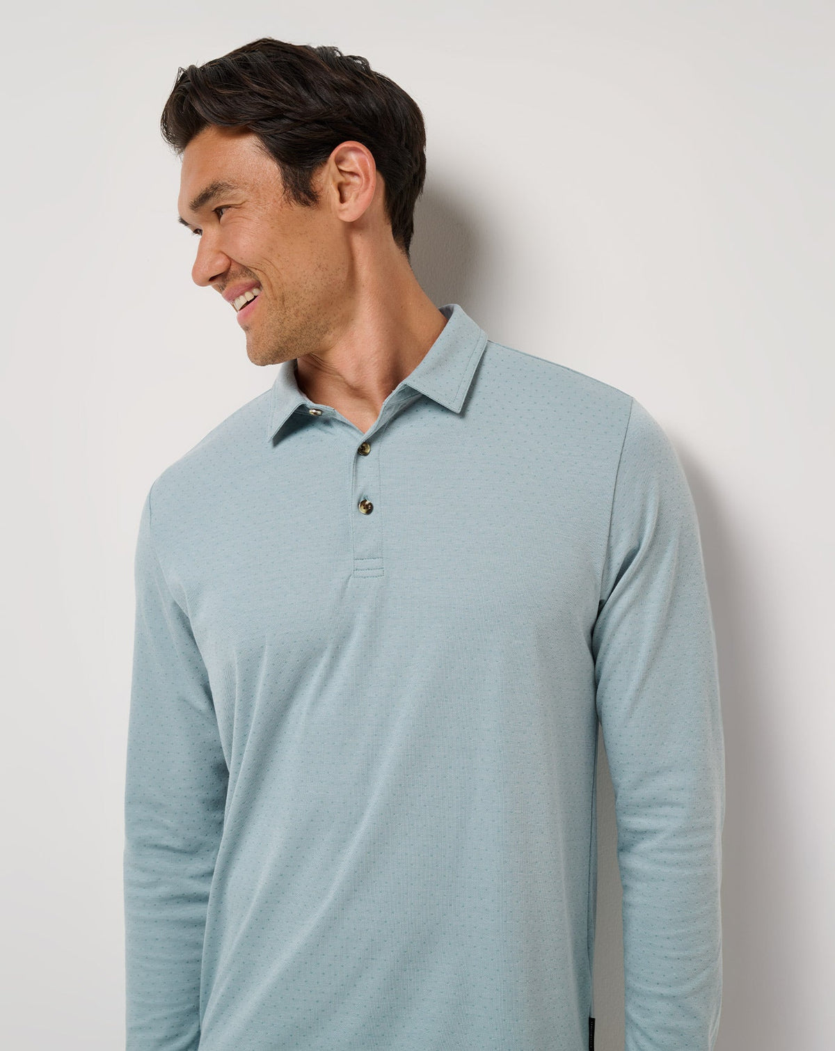 Handsome Town Long Sleeve Polo Arona | Travis Mathew Featured