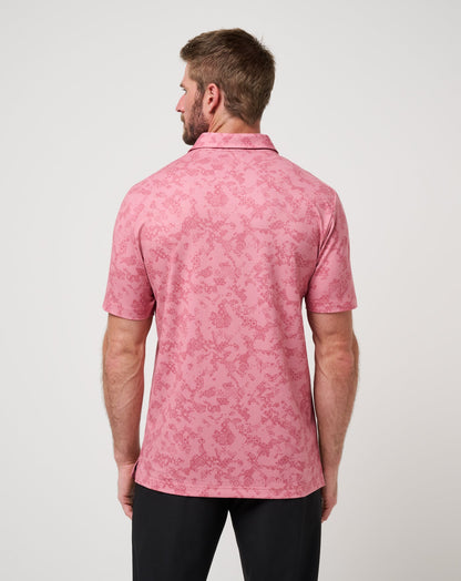 Featherweight Steep Wave Polo Dusty Rose | Travis Mathew Smart Buy