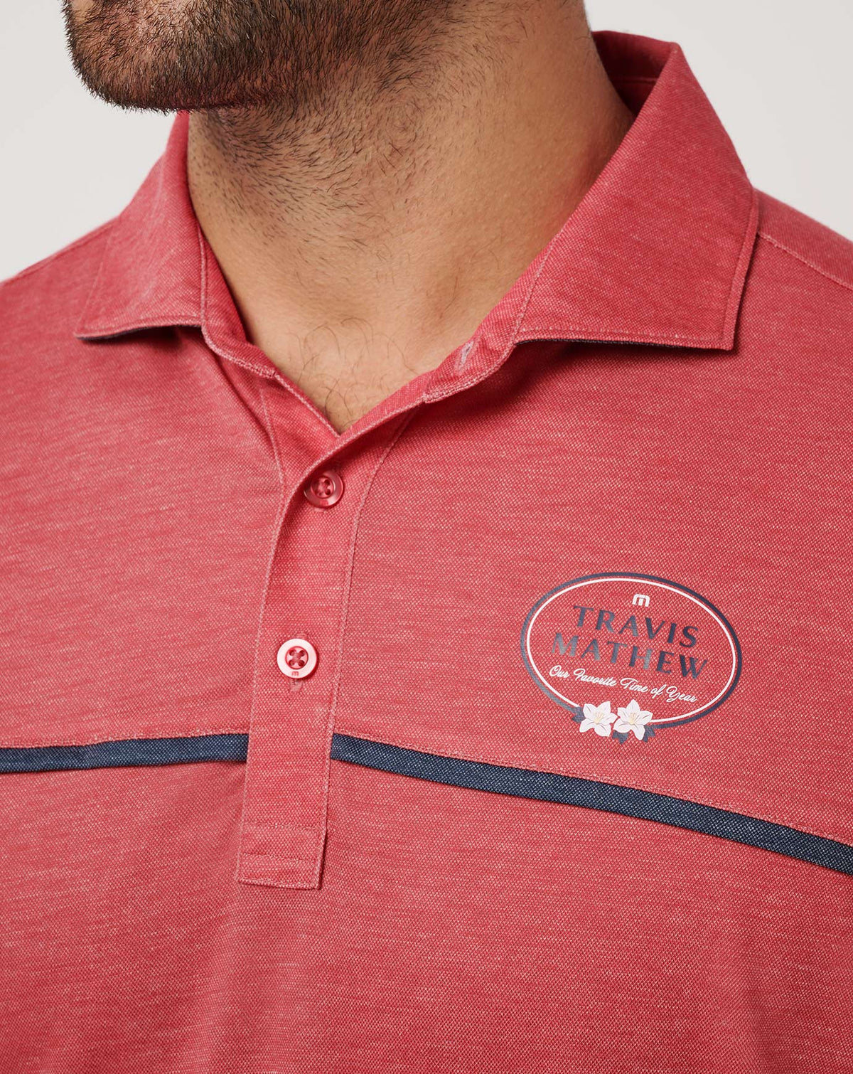 Featherweight Our Favorite Time Of Year Polo Heather Azalea | Travis Mathew Latest