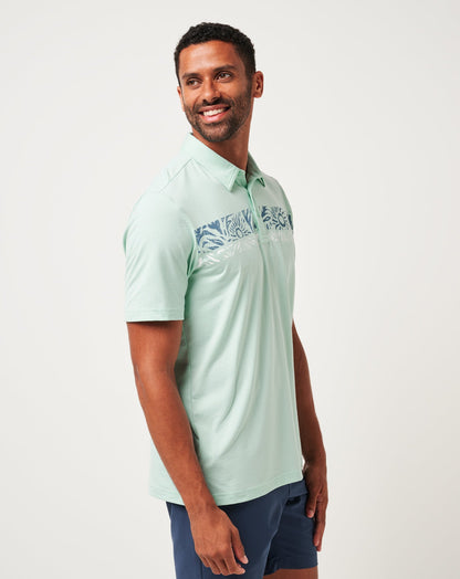 Salt Rock Polo Eggshell Blue | Travis Mathew Best Seller