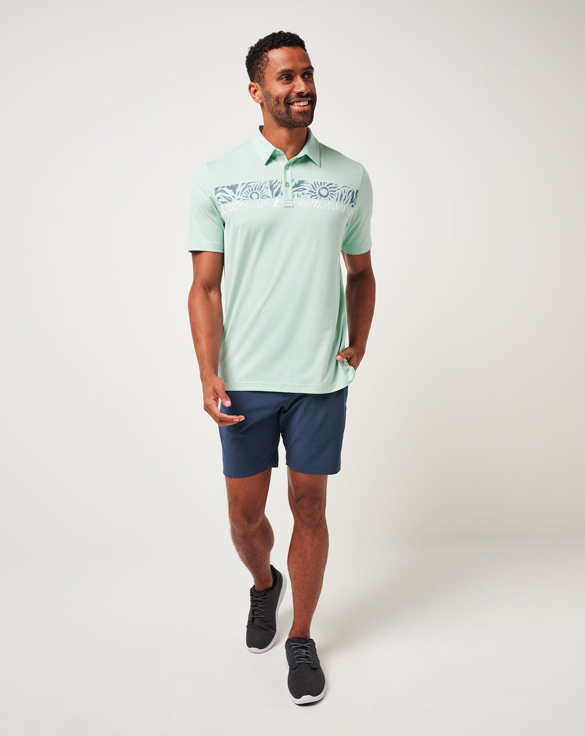 Salt Rock Polo Eggshell Blue | Travis Mathew Best Seller
