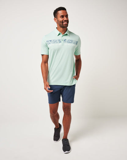 Salt Rock Polo Eggshell Blue | Travis Mathew Best Seller