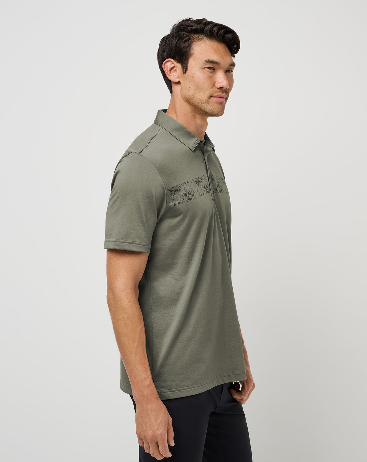 Overnight Stay Polo Dark Olive | Travis Mathew Smart Buy