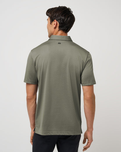 Overnight Stay Polo Dark Olive | Travis Mathew Smart Buy