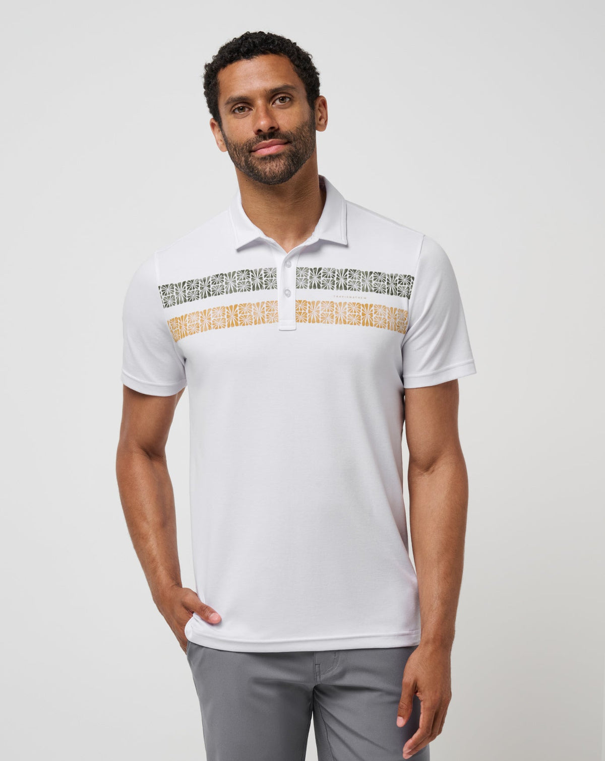 Perfect Memory Polo White | Travis Mathew Best Price
