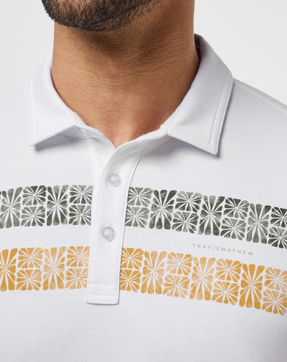 Perfect Memory Polo White | Travis Mathew Best Price