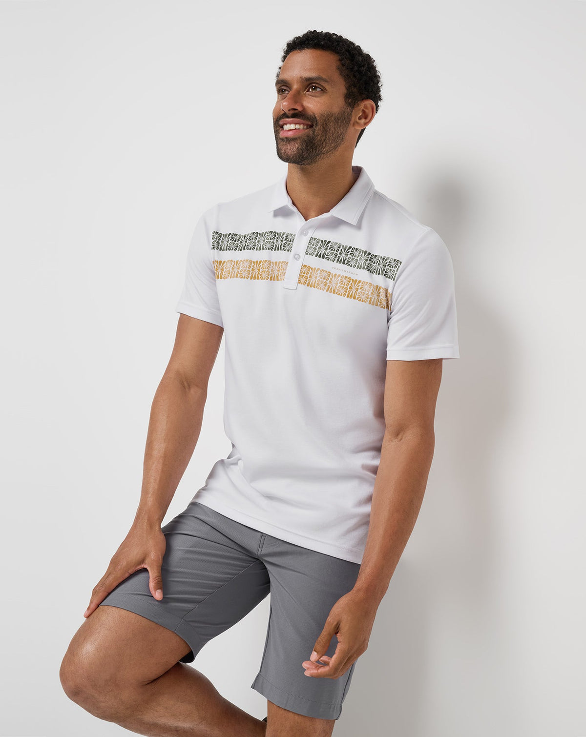 Perfect Memory Polo White | Travis Mathew Best Price