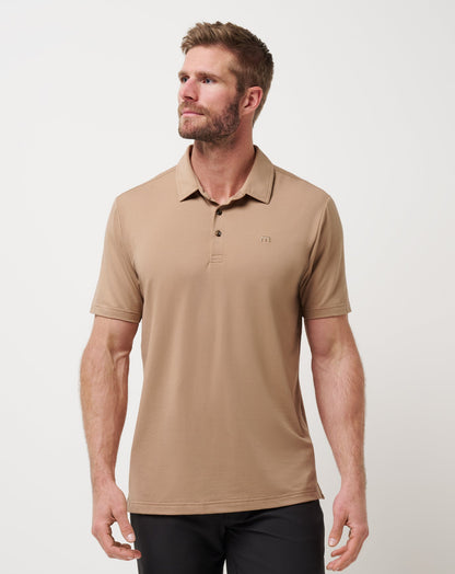 Featherweight Polo Portabella | Travis Mathew Featured