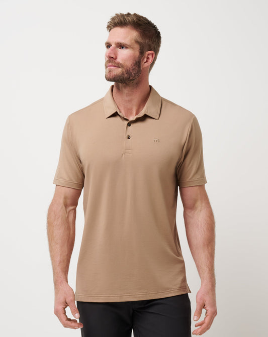 Featherweight Polo Portabella | Travis Mathew Featured