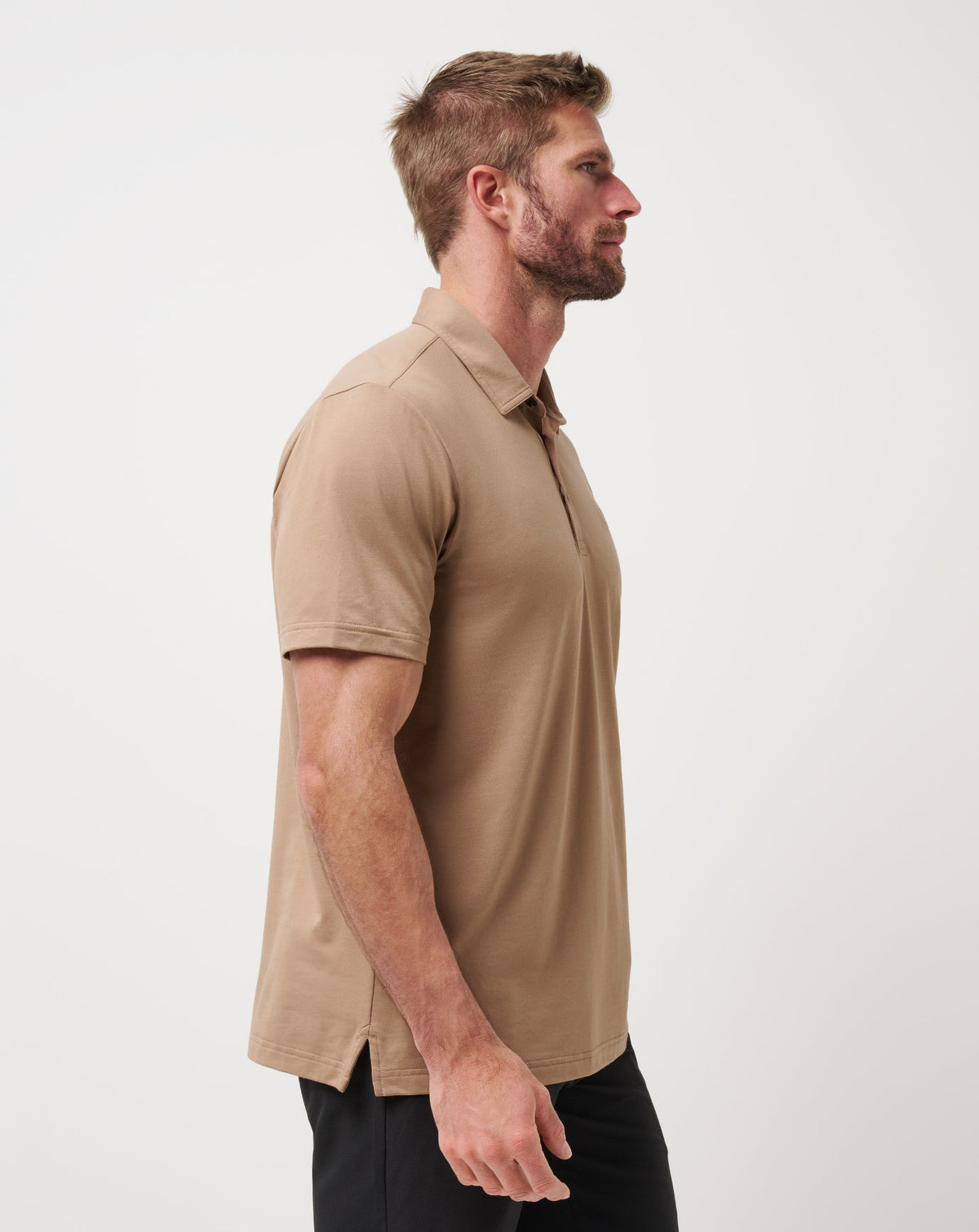 Featherweight Polo Portabella | Travis Mathew Featured