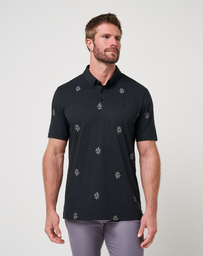 Rome Around Polo Black | Travis Mathew Sale