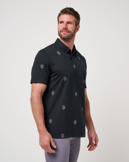 Rome Around Polo Black | Travis Mathew Sale