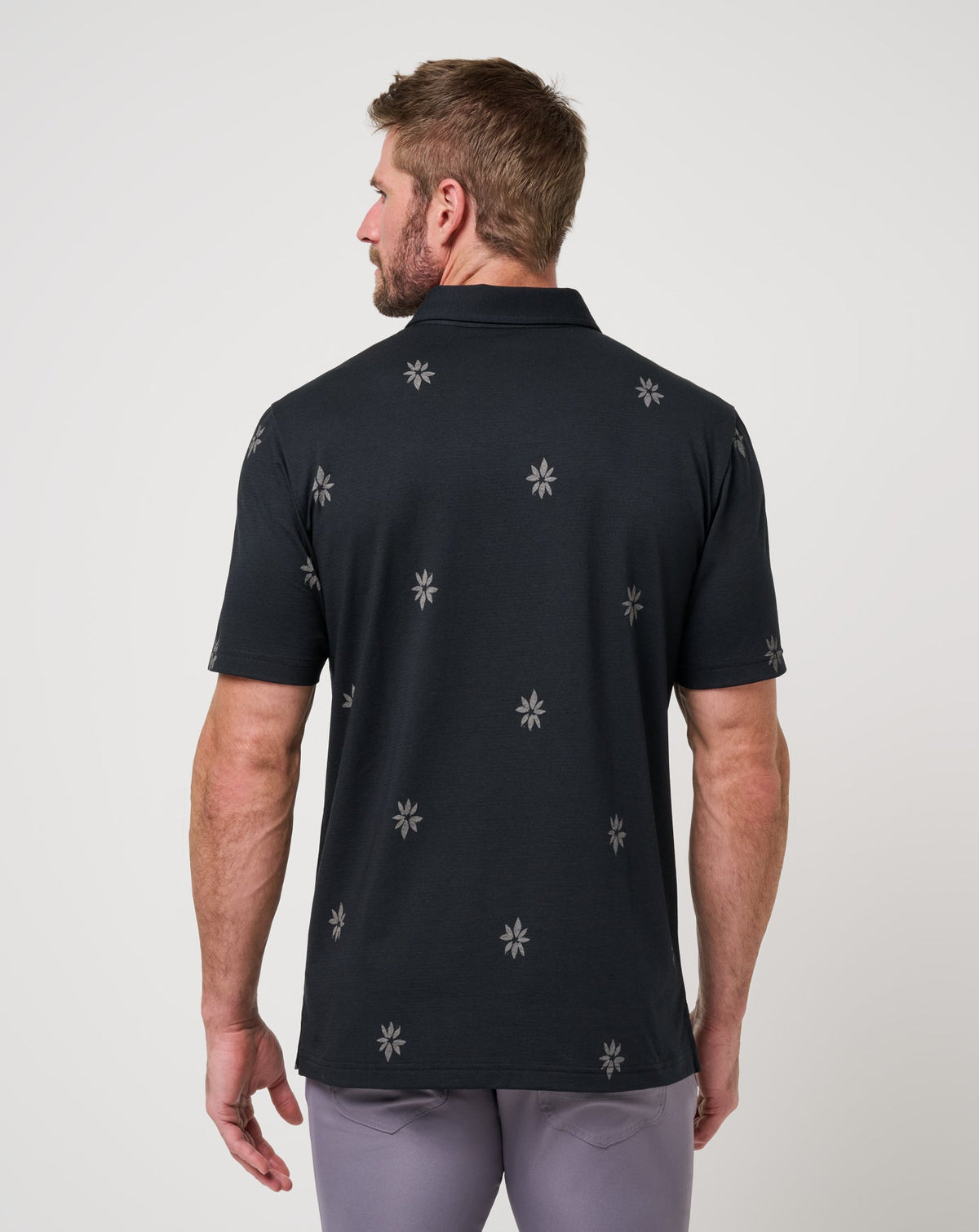 Rome Around Polo Black | Travis Mathew Sale