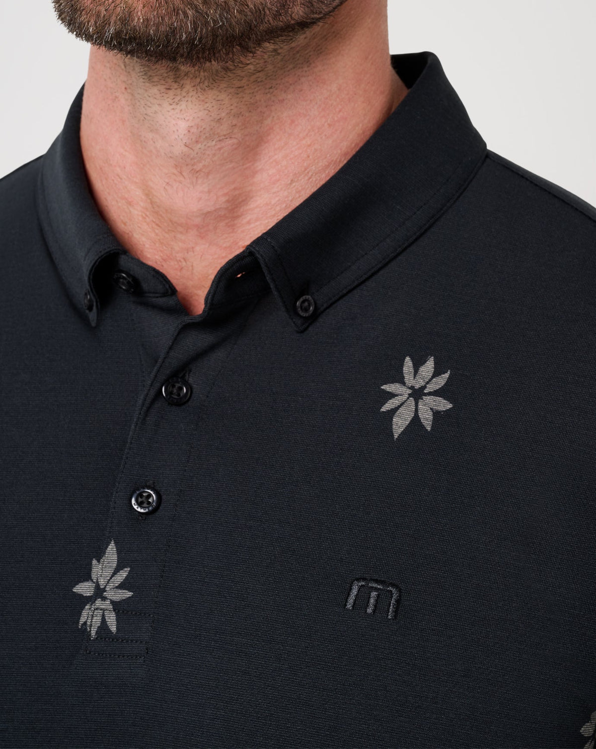 Rome Around Polo Black | Travis Mathew Sale