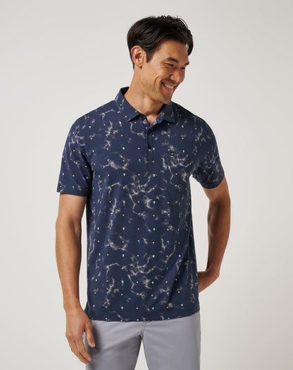 Beach Town Polo Total Eclipse | Travis Mathew Discount