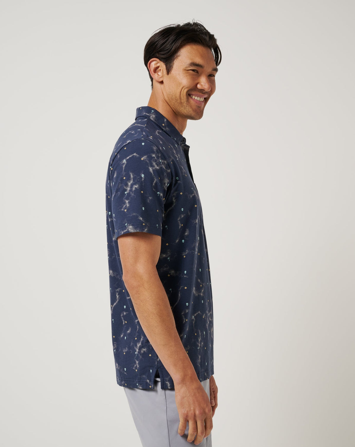 Beach Town Polo Total Eclipse | Travis Mathew Discount