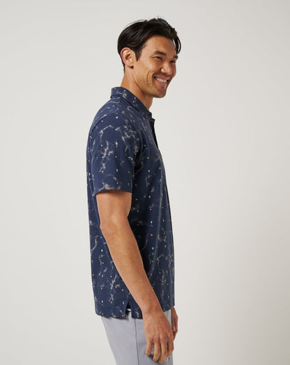 Beach Town Polo Total Eclipse | Travis Mathew Discount