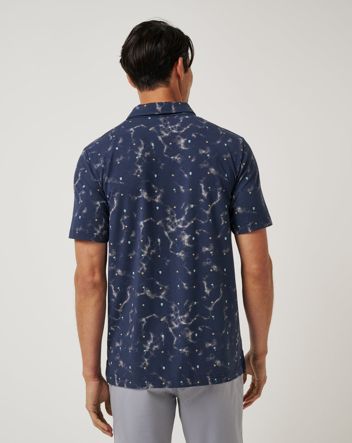 Beach Town Polo Total Eclipse | Travis Mathew Discount