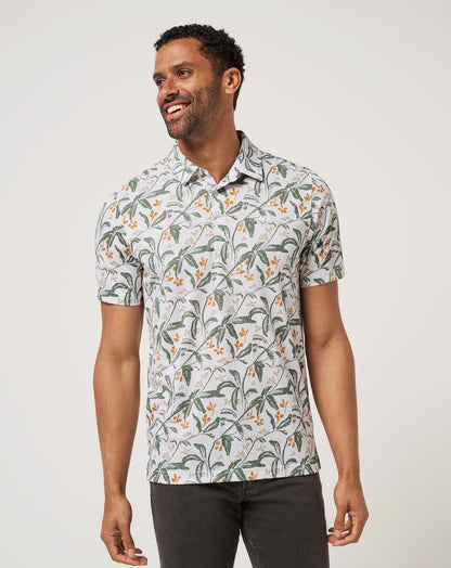 Relationship Status Polo White | Travis Mathew Sale
