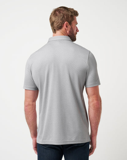 Handsome Town 3.0 Polo Heather Light Grey | Travis Mathew Recommended