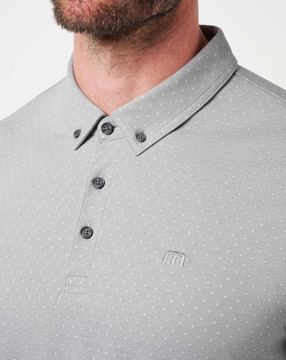 Handsome Town 3.0 Polo Heather Light Grey | Travis Mathew Recommended