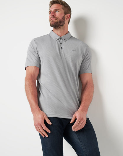 Handsome Town 3.0 Polo Heather Light Grey | Travis Mathew Recommended