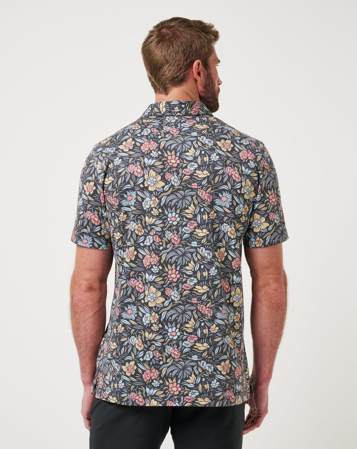 Featherweight Day Cruise Polo Black | Travis Mathew Quality