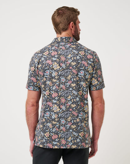 Featherweight Day Cruise Polo Black | Travis Mathew Quality