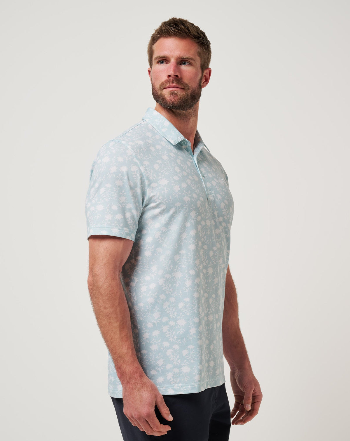 Featherweight Cove Polo Azzurro | Travis Mathew Latest