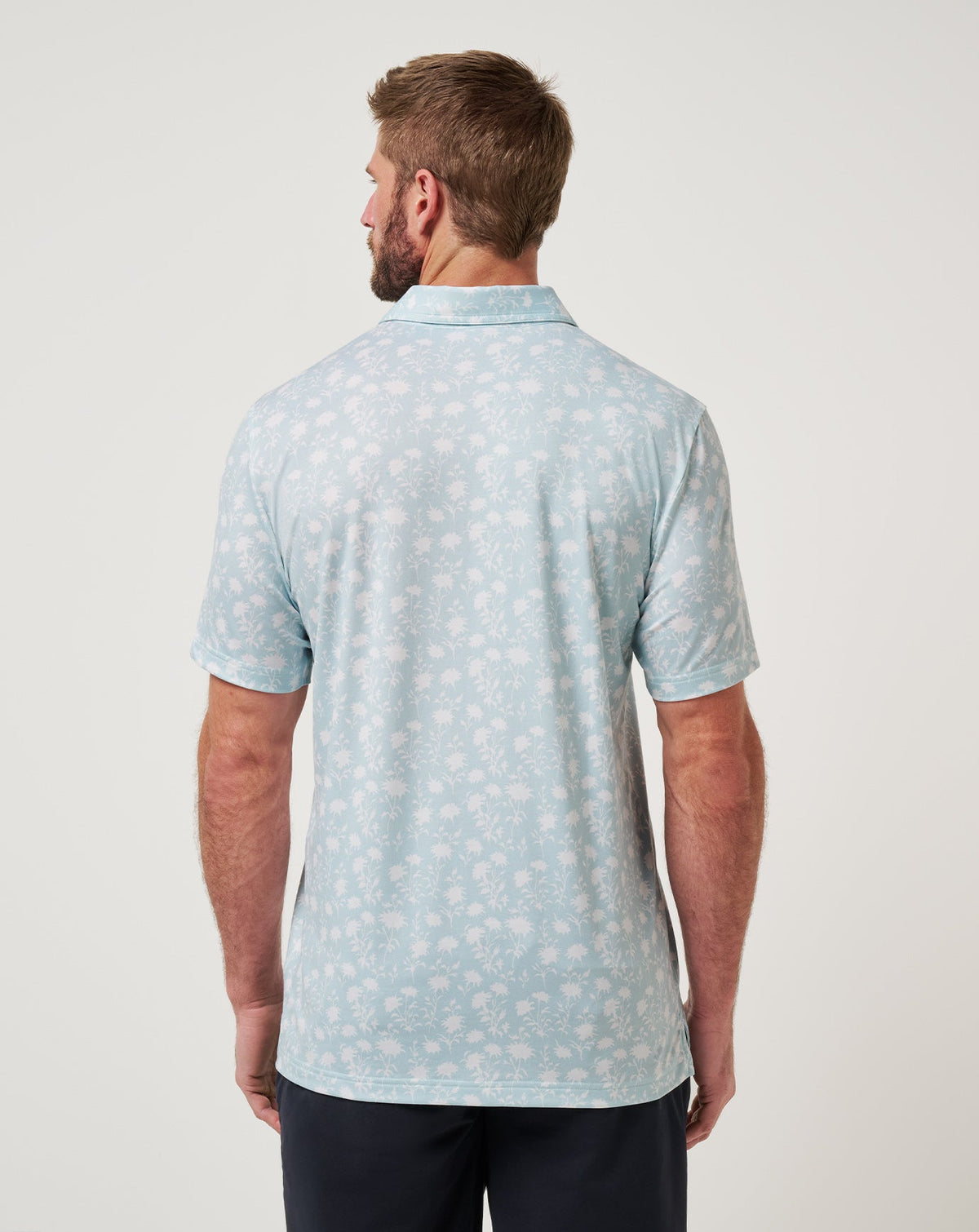 Featherweight Cove Polo Azzurro | Travis Mathew Latest