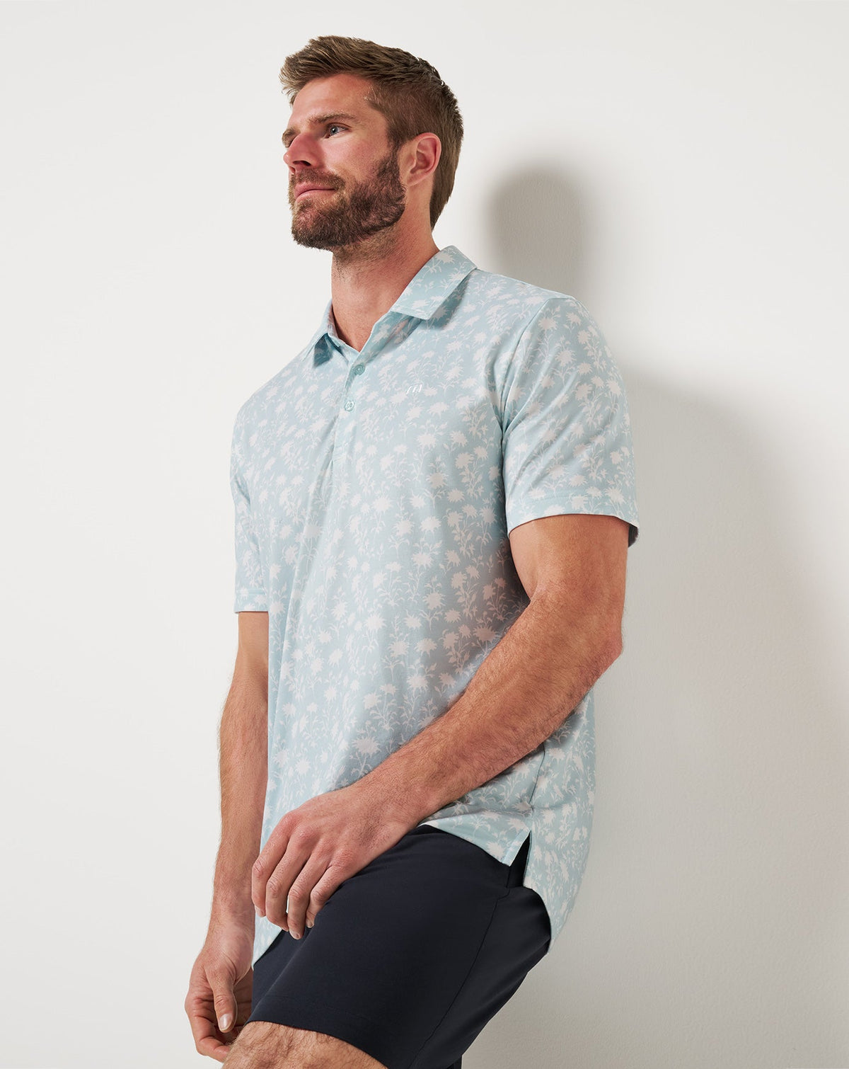 Featherweight Cove Polo Azzurro | Travis Mathew Latest