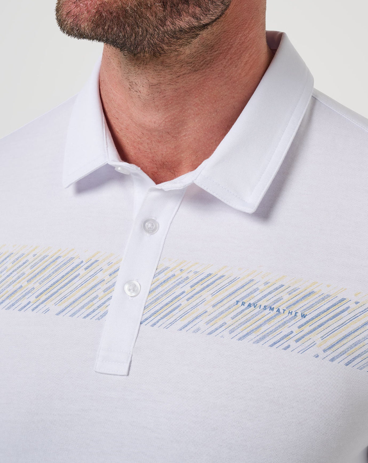 Landline Polo White | Travis Mathew Popular