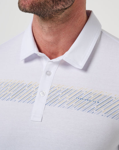 Landline Polo White | Travis Mathew Popular