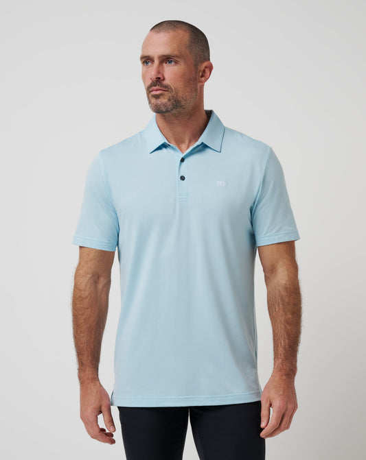 Featherweight Polo Cory Blue | Travis Mathew Customer Favorite