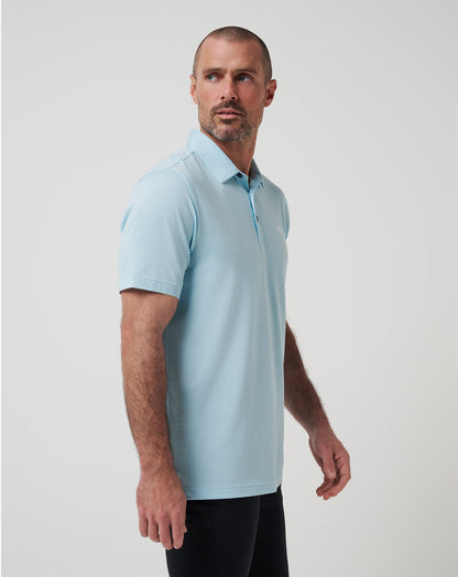 Featherweight Polo Cory Blue | Travis Mathew Customer Favorite