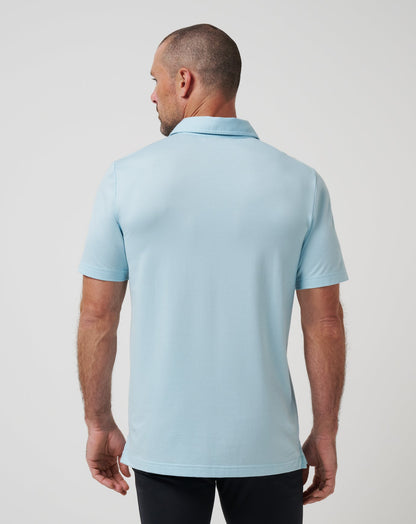 Featherweight Polo Cory Blue | Travis Mathew Customer Favorite