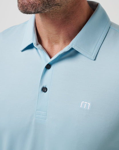 Featherweight Polo Cory Blue | Travis Mathew Customer Favorite